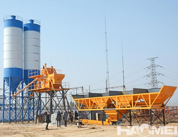 buy stationary concrete mixing plants