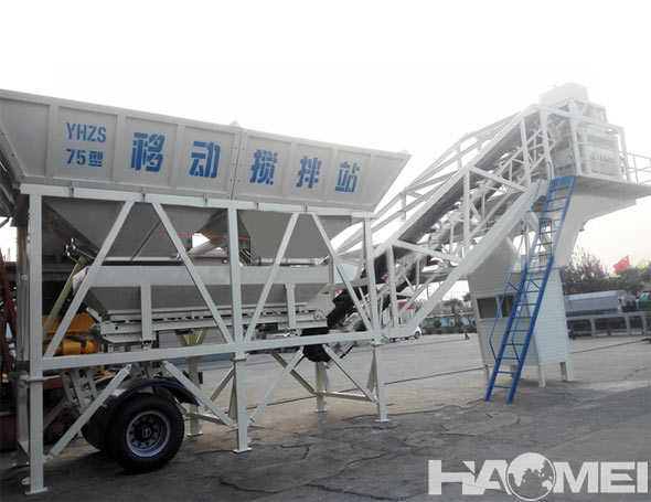 mobile concrete batching plant factory china